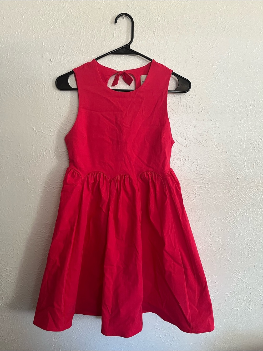 Anthropologie Maeve Pink Sleeveless Fit-and-Flare Mini Dress